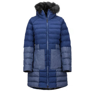 Marmot Women's Margaret Featherless Faux Fur Arctic Navy Small (4-6) Jacket